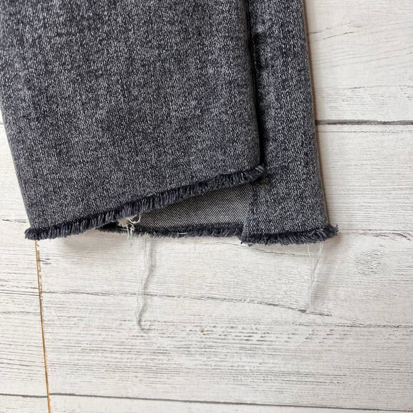 Mother Jeans Womens Size 27 Black The Insider Crop Step Away in Train Stops - Picture 7 of 16